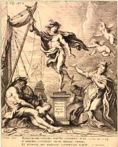 Mercurio Mercimo Niorum Præsidi P. (BM 1873,0510.3600)