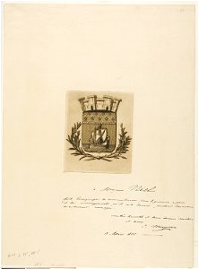 Meryon - Arms Symbolical of the City of Paris, 1909.181