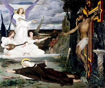 Luc-Olivier Merson - La Vision (1872)