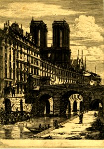 Meryon - Le Petit Pont, Paris, 1913,1231.53