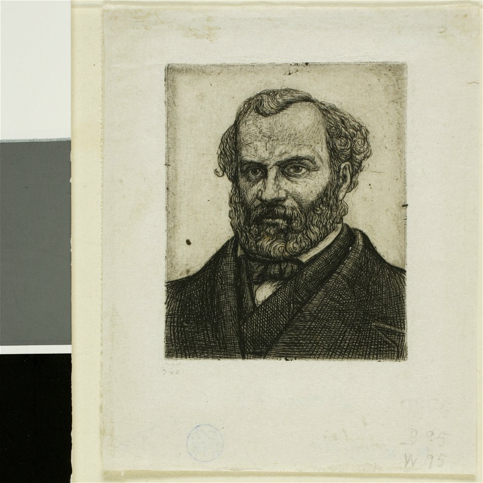 Meryon - Portrait of Armand Guéraud of Nantes, Printer and Man of Letters, 1909.166