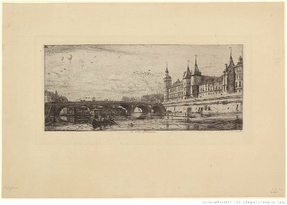 Meryon - Le Pont-au-Change, 10e état, btv1b550022004