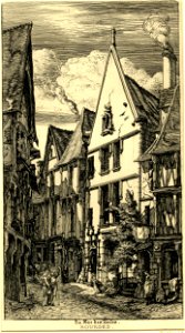 Meryon - La rue des Toiles, 1866,0210.268