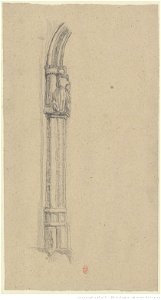 Meryon - Croquis de portes et fragments architecturaux à Bourges, btv1b55002465m