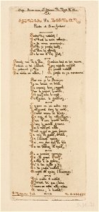 Meryon - Dedicatory Verses by Meryon to Reinier Nooms, Called Zeeman, 1927.4362