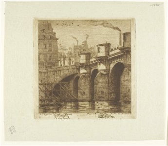 Meryon - Pont-Neuf, Paris, 1909.274