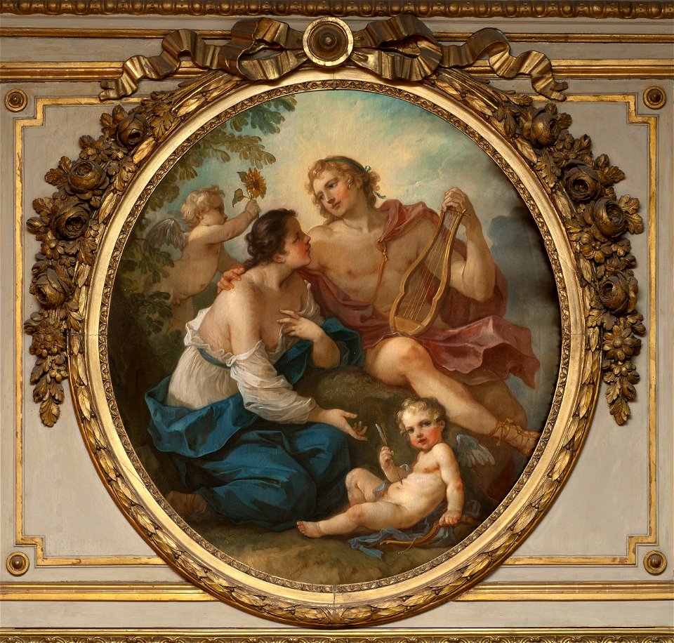 Apollo and Clythia (Charles-Joseph Natoire) - Nationalmuseum - 17860