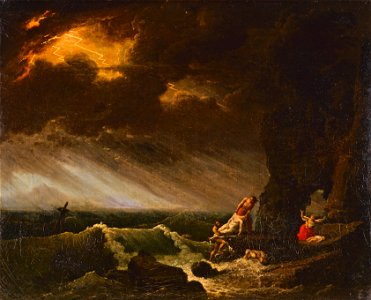 Naufrage - Jean-François Hue - musée d'art et d'histoire de Saint-Brieuc, 211b