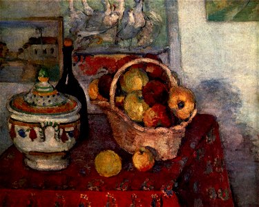 Nature morte à la soupière, par Paul Cézanne