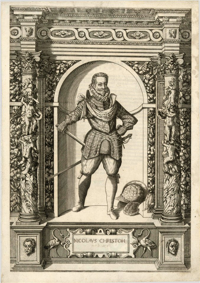 Mikałaj Radzivił Sirotka. Мікалай Радзівіл Сіротка (D. Custos, 1601) (2)