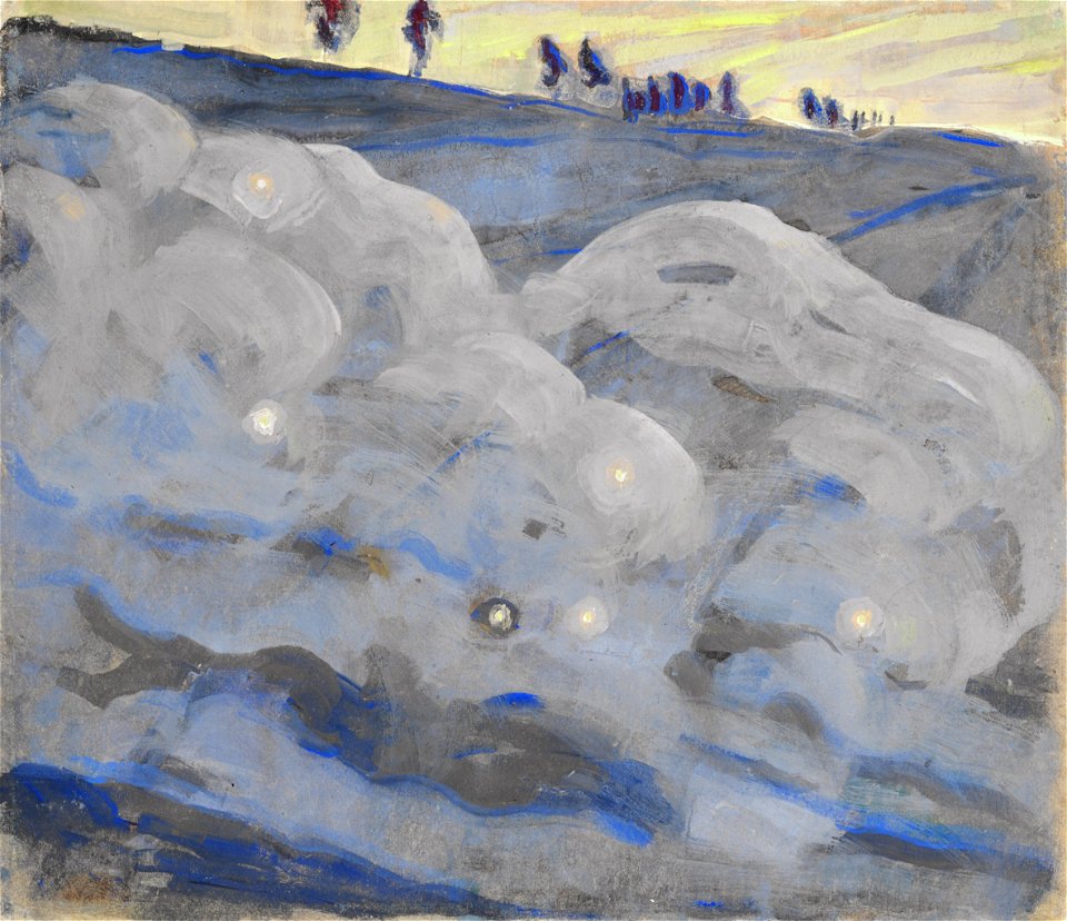 Mikalojus Konstantinas Ciurlionis - SPARKS (I) - 1906