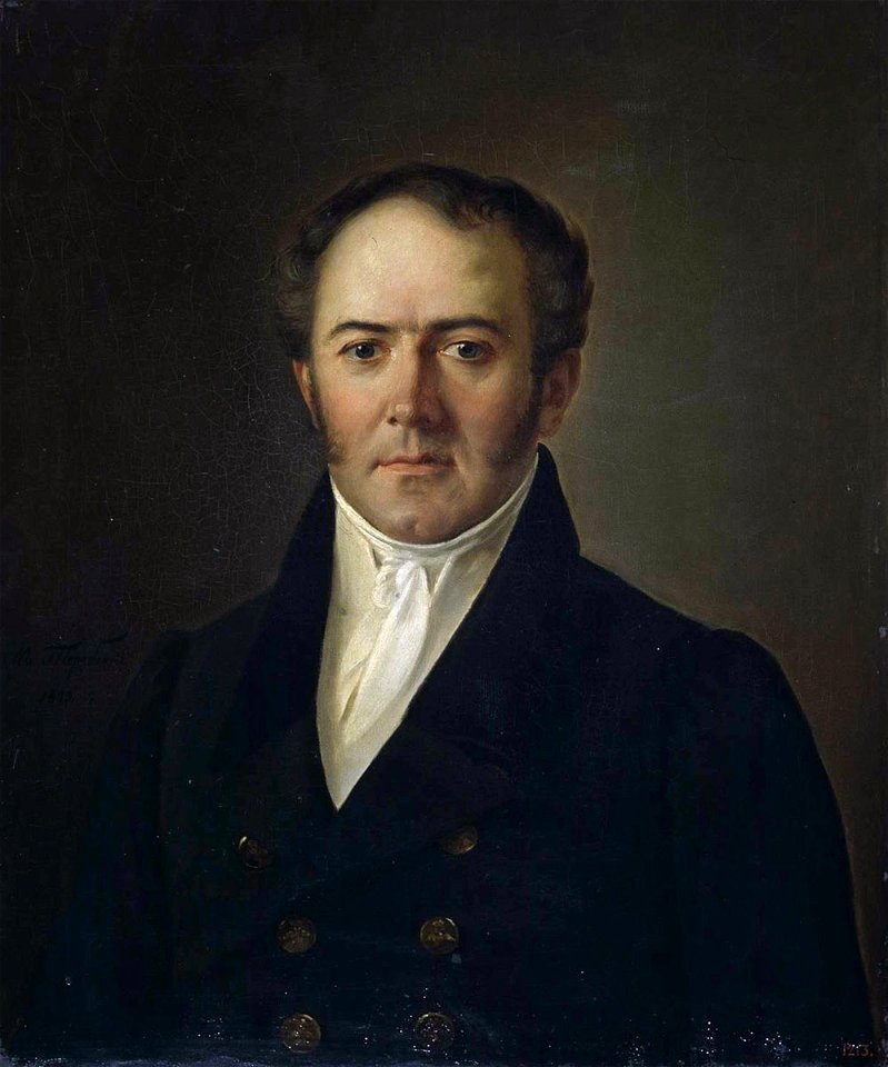 Mikhail Terebenyov - Portrait of the professor Ilya Buyalsky