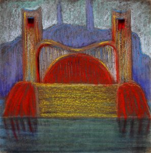 Mikalojus Konstantinas Ciurlionis - WRATH (I) - 1904, Varsuva