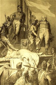 Mihály Zichy - Illustration to Imre Madách's The Tragedy of Man - In Paris (Scene 9)