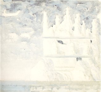 Mikalojus Konstantinas Ciurlionis - THE PRINCE'S JOURNEY (III) - 1907