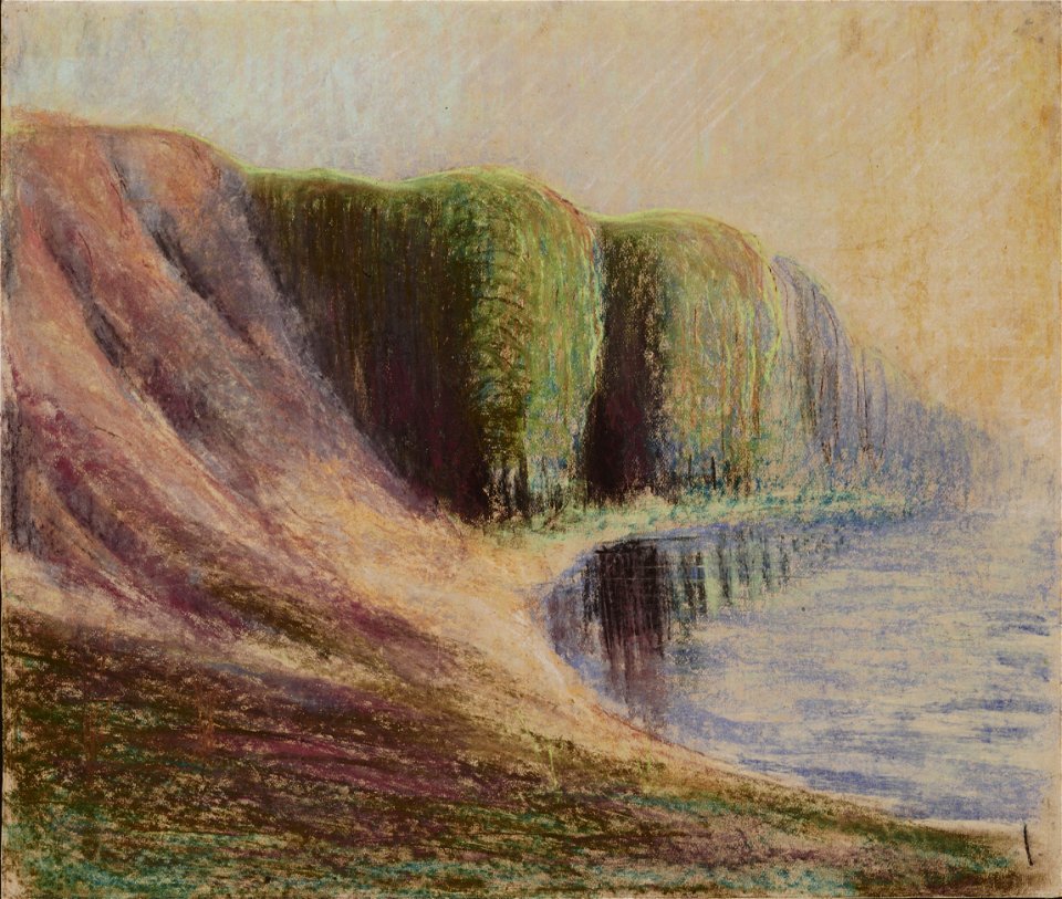 Mikalojus Konstantinas Ciurlionis - SEASHORE - 1905, Varsuva