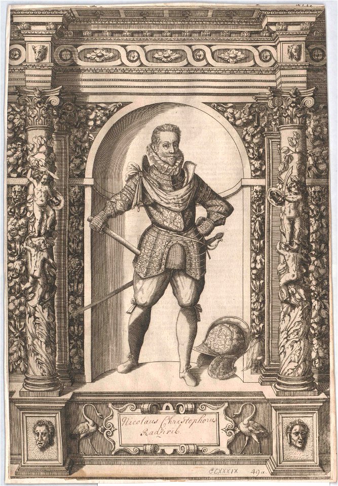 Mikałaj Radzivił Sirotka. Мікалай Радзівіл Сіротка (D. Custos, 1601) (3)