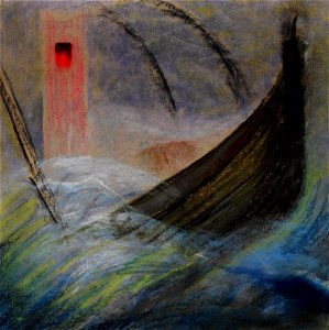 Mikalojus Konstantinas Ciurlionis - WRATH (II) - 1904, Varsuva