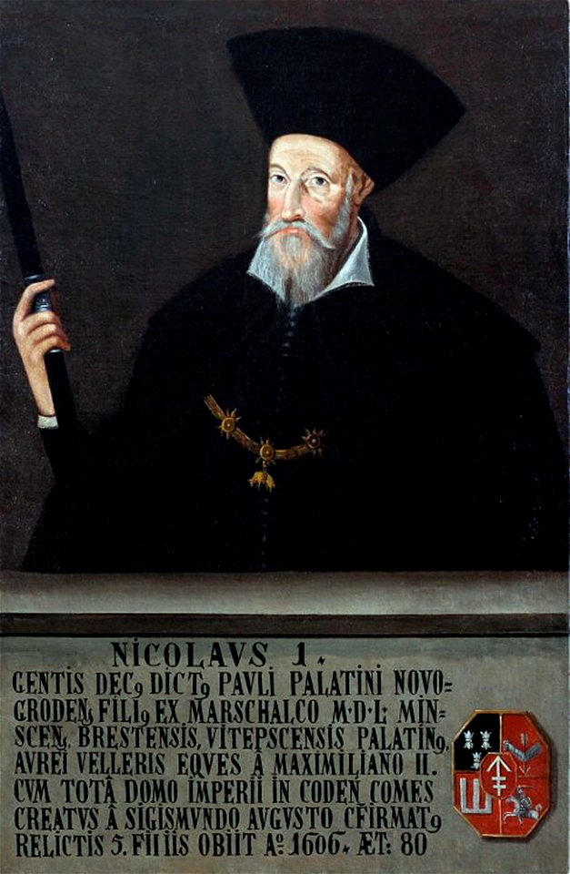 Mikałaj Sapieha. Мікалай Сапега (1709)
