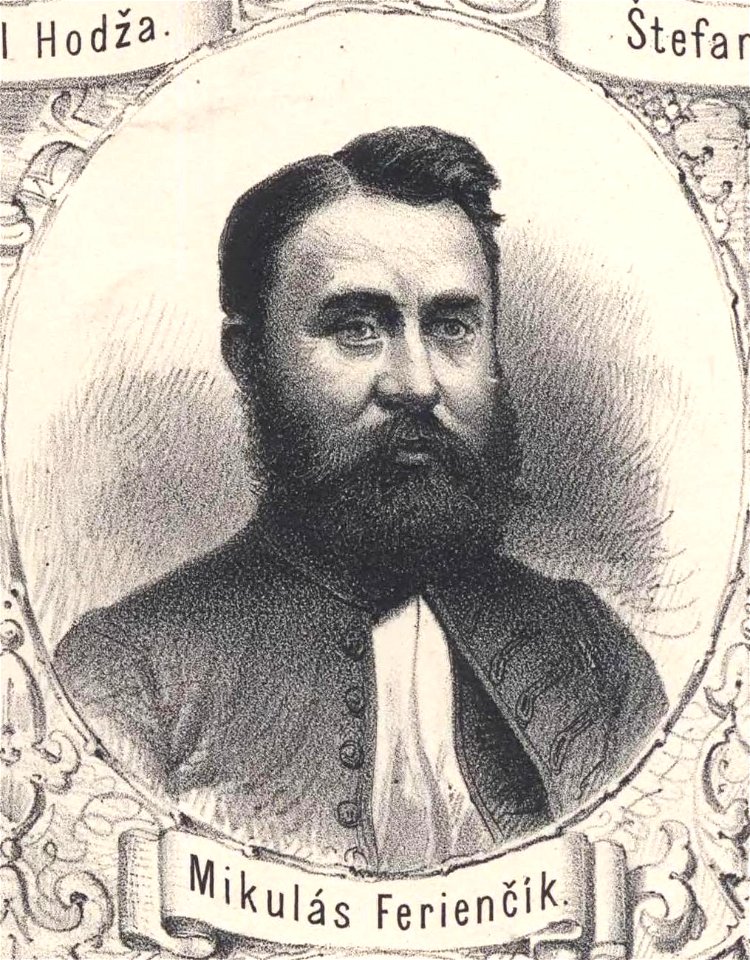 Mikulas Stefan Feriencik 1863
