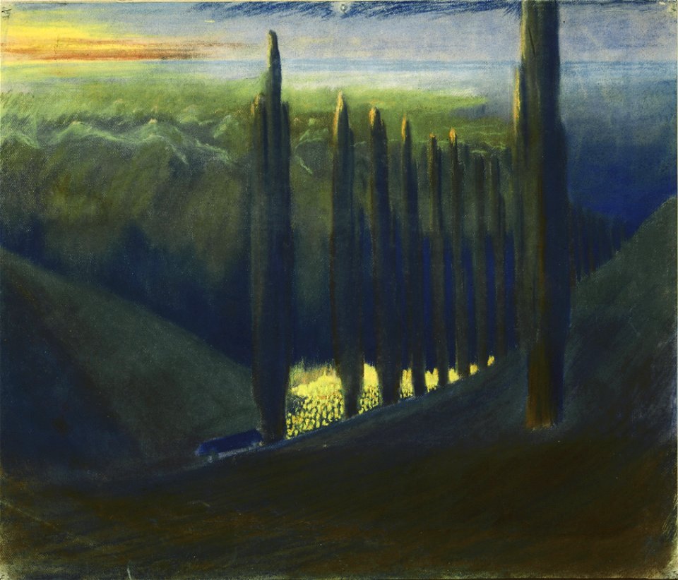 Mikalojus Konstantinas Ciurlionis - FUNERAL SYMPHONY (IV) - 1903, Varsuva
