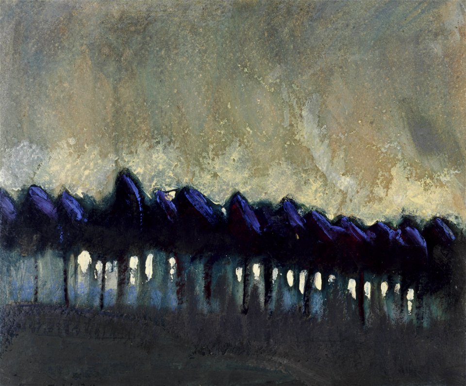 Mikalojus Konstantinas Ciurlionis - FOREST - 1906