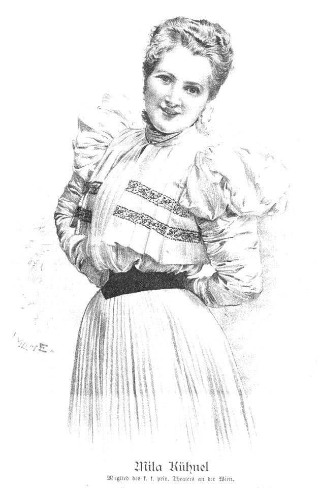Mila Kuehnel 1898 Vilimek