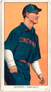 Mike Mowrey, Cincinnati Reds, baseball card portrait LCCN2008676466