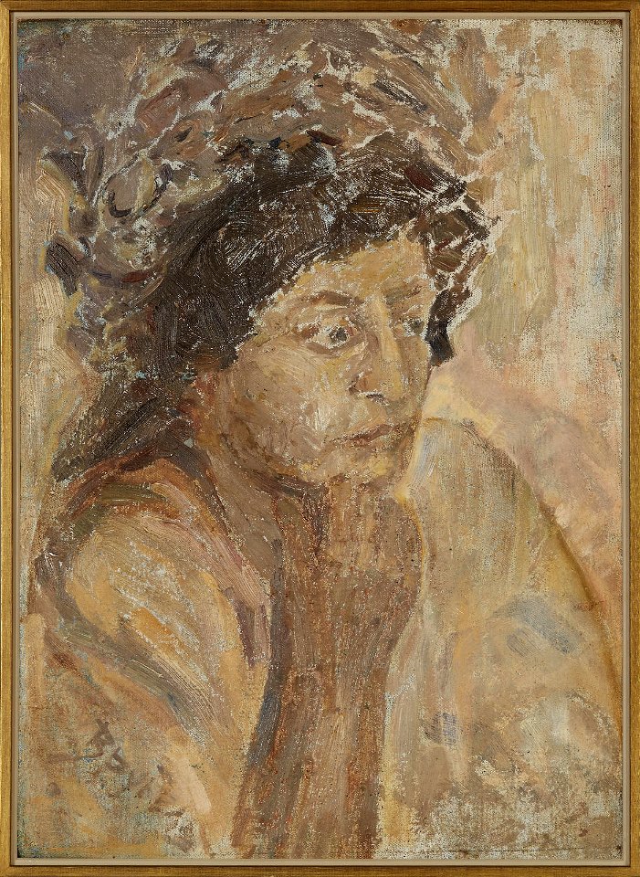 Mikhail Vrubel - The artist in the role of Virgil