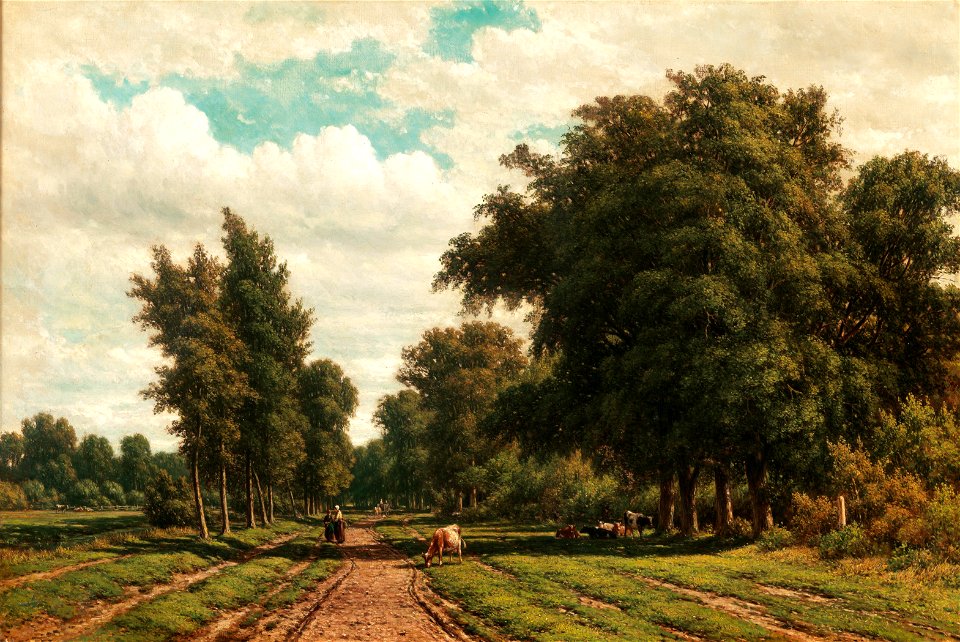 Mikhail Konstantinovich Clodt (attr) Sommertag