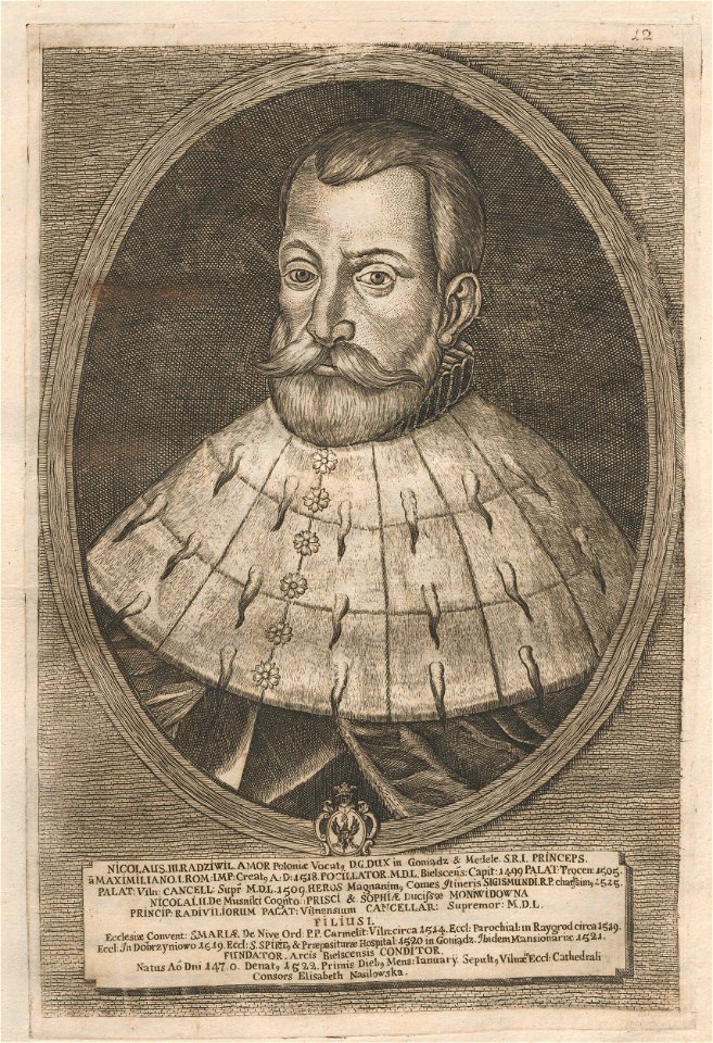 Mikałaj Radzivił Amor. Мікалай Радзівіл Амор (H. Lajbovič, 1758)
