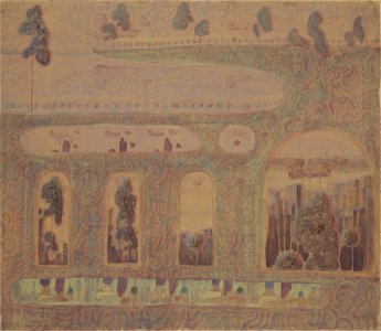 Mikalojus Konstantinas Ciurlionis - FUGUE (III) - 1908
