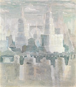 Mikalojus Konstantinas Ciurlionis - THE CITY (I) - 1908