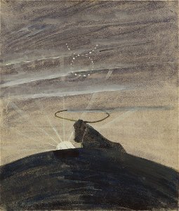 Mikalojus Konstantinas Ciurlionis - THE SUN IS PASSING THE SIGN OF TAURUS - 1906 - 7