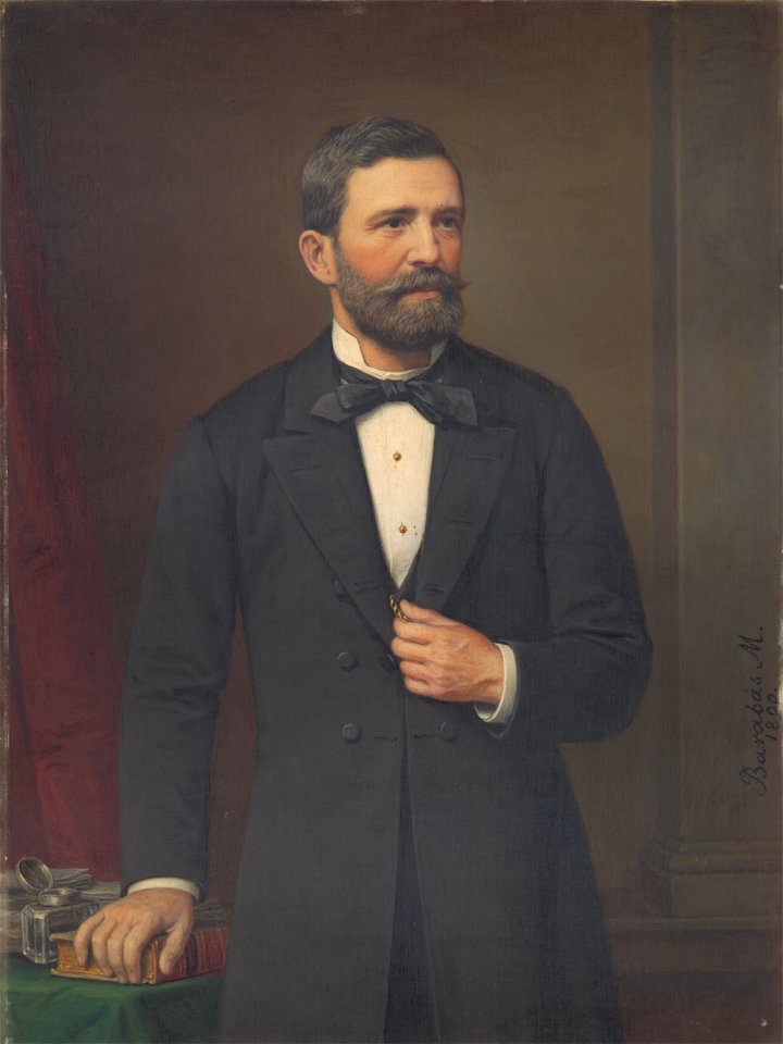 Miklós Barabás - Portrait of a Man - O 1117 - Slovak National Gallery