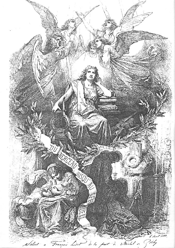 Mihály Zichy Von der Wiege bis zum Grabe - Du berceau jusqu’au cercueil (1881)