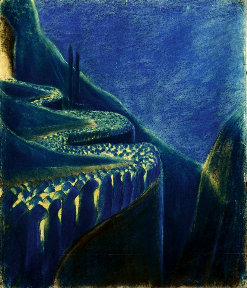 Mikalojus Konstantinas Ciurlionis - FUNERAL SYMPHONY (VI) - 1903, Varsuva