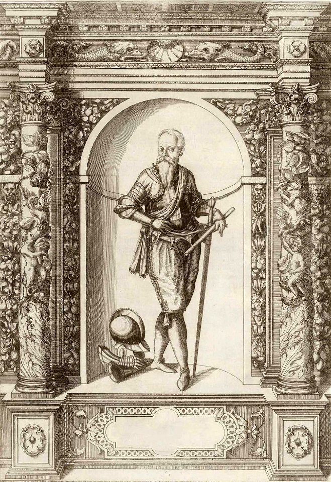 Mikałaj Radzivił Rudy. Мікалай Радзівіл Руды (D. Custos, 1601)