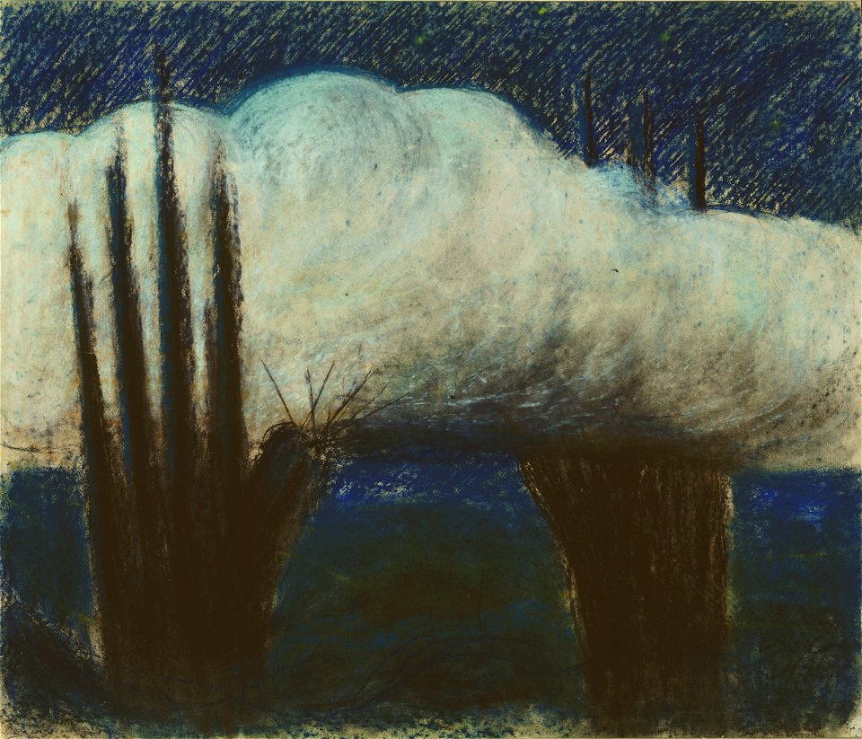 Mikalojus Konstantinas Ciurlionis - EVENING - 1904 - 5, Varsuva