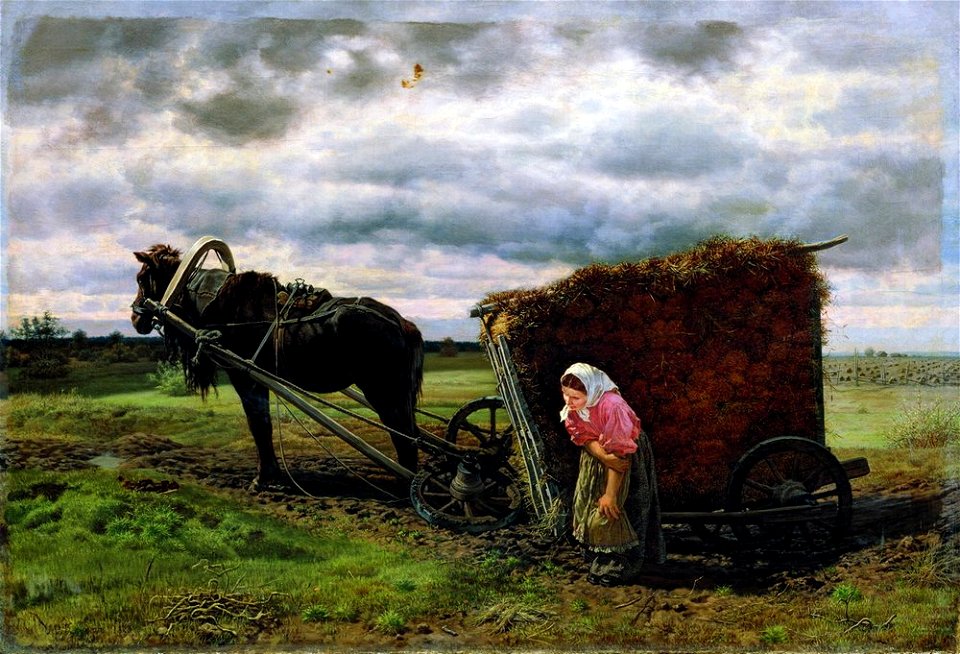 Mikhail Clodt Peasant