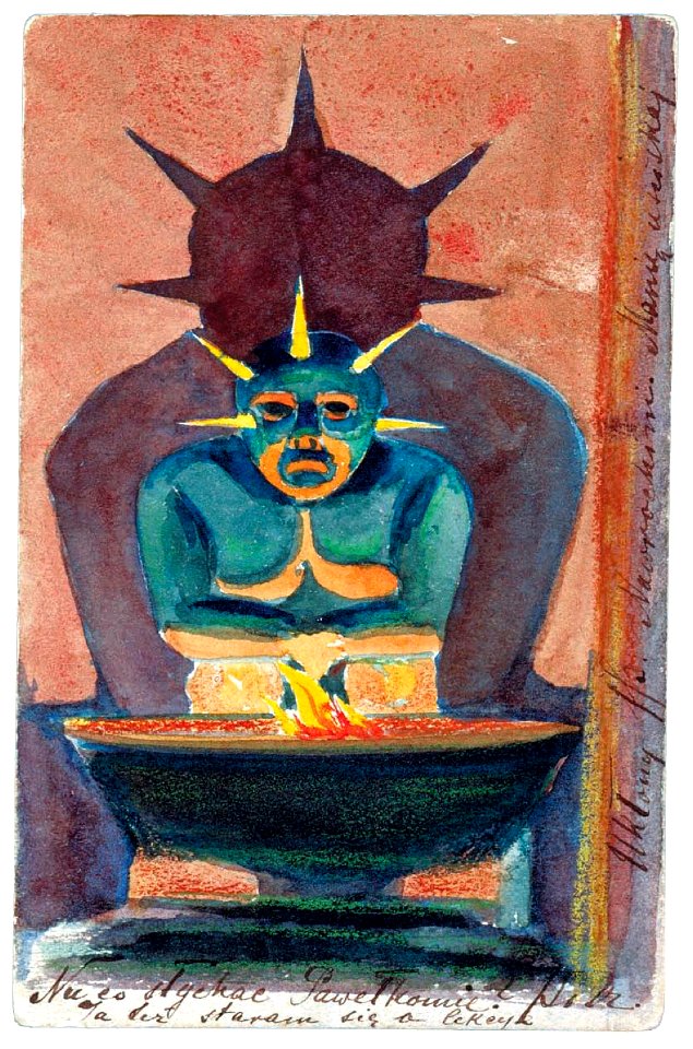 Mikalojus Konstantinas Ciurlionis - Oriental God - 1903 09 01