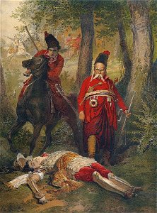 Mihaly Zichy-Taras Bulba Illustration for Story N Gogol 1890s