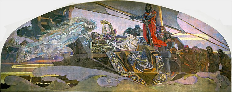 Mikhail Vrubel - Принцесса Грёза - Google Art Project