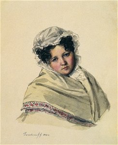Mikhail Terebenyov - Portrait of unknown women