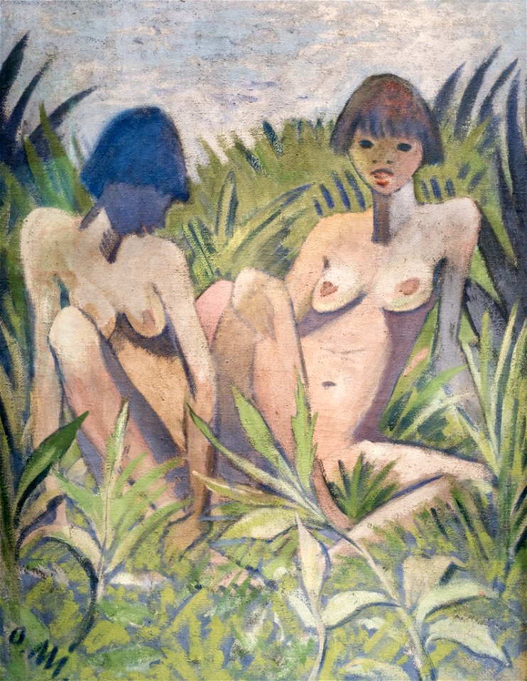 Otto Müller - Zwei Mädchen im Schilf 1280949
