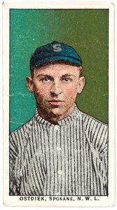 Ostdiek, Spokane Team, baseball card portrait LCCN2007685557