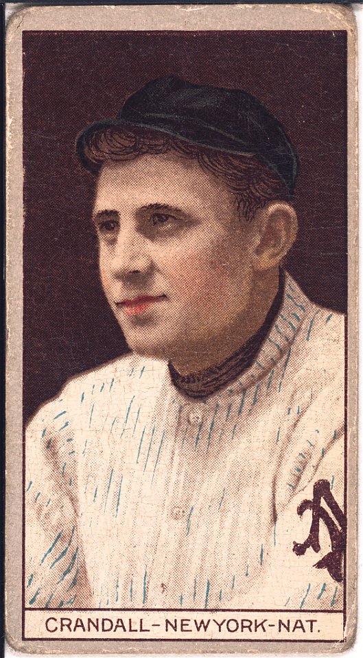 Otis Crandall, New York Giants, baseball card portrait LCCN2008677981