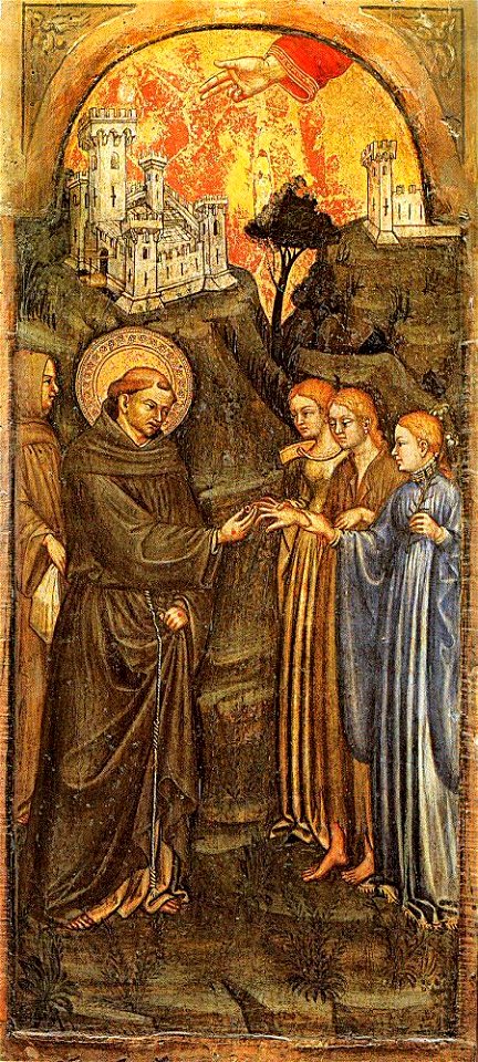 Ottaviano Nelli-Mariage mystique de saint François