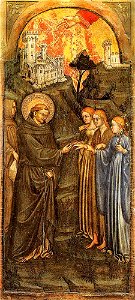 Ottaviano Nelli-Mariage mystique de saint François