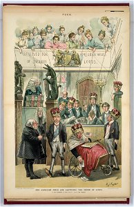Our American girls are capturing the House of Lords - C.J. Taylor. LCCN2012648589
